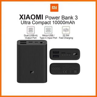 Xiaomi Powerbank 3 Ultra Compact 10000mah (22.5W Fast charging)