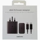Samsung 45W Charger (With USB C to C Cable)