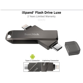 SanDisk iXpand Flash Drive Luxe Type-C to Lightning 64GB/128GB/256GB